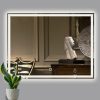 kml019_2 Rectangle Bathroom Mirror With Light