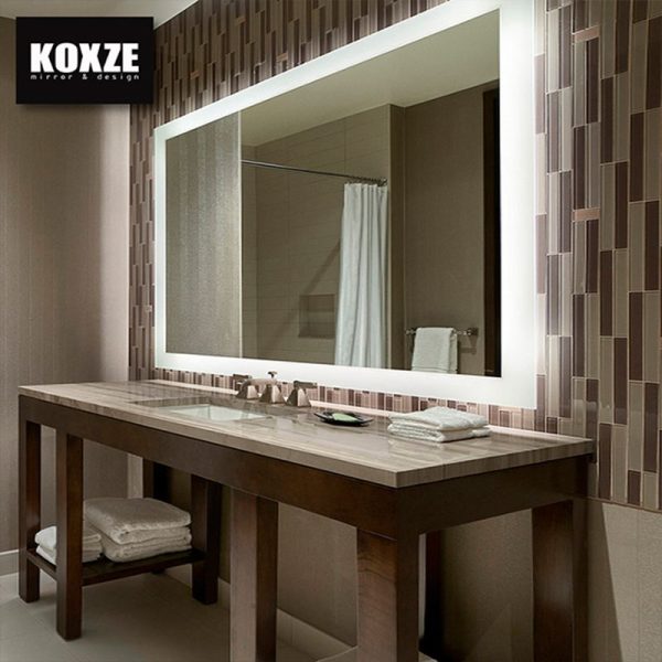 Rectangular Vanity Light Mirror