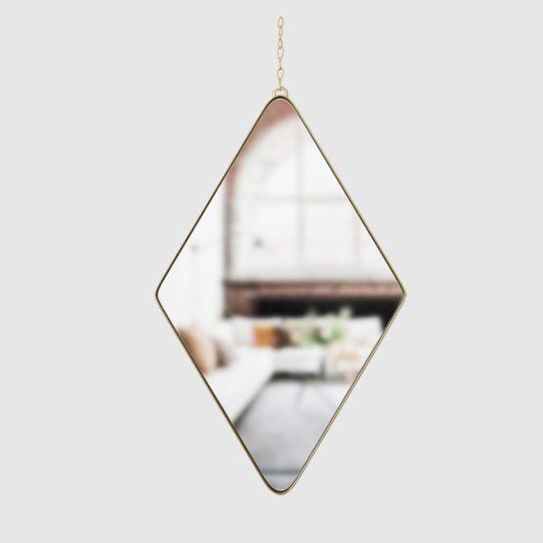 Diamond Wall Hanging Mirrors Set