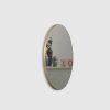 10003 Round metal mirror