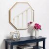 Octagon Decorative Hallway Wall Mirror