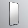 10003 Black Metal Mirror With Storage