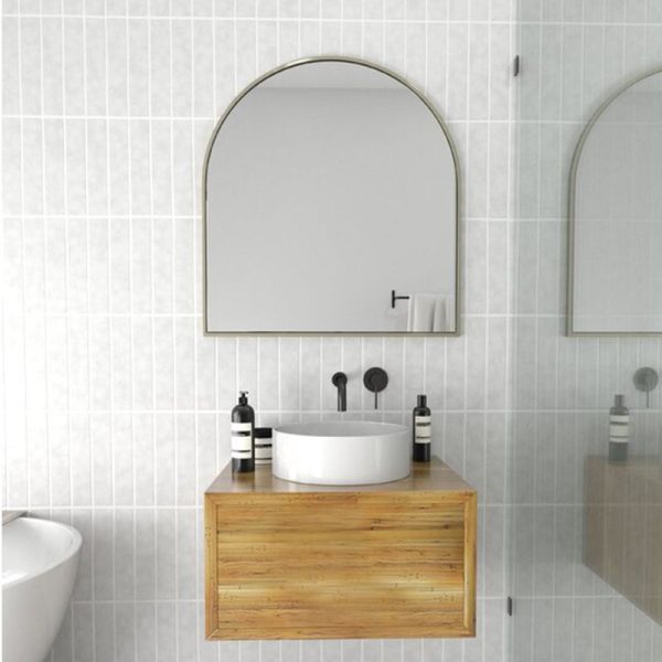 Framed Arched Mirror