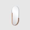 Pill Shape Metal Frame Mirror