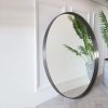 10003 Grey Framed Wall Mirror