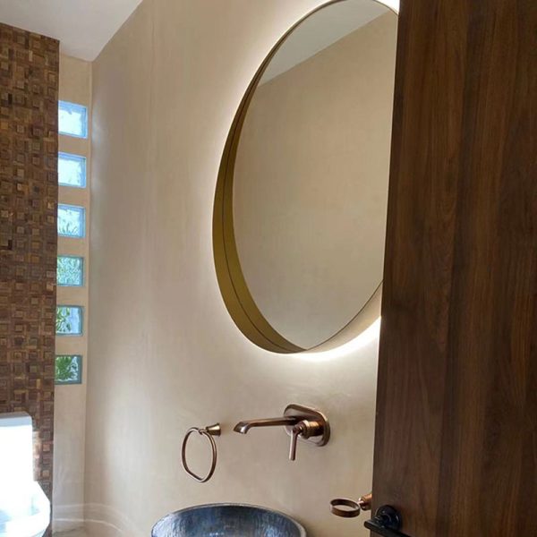 10003 Stockholm Round Metal Mirror