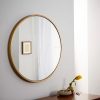 Round Framed Mirror