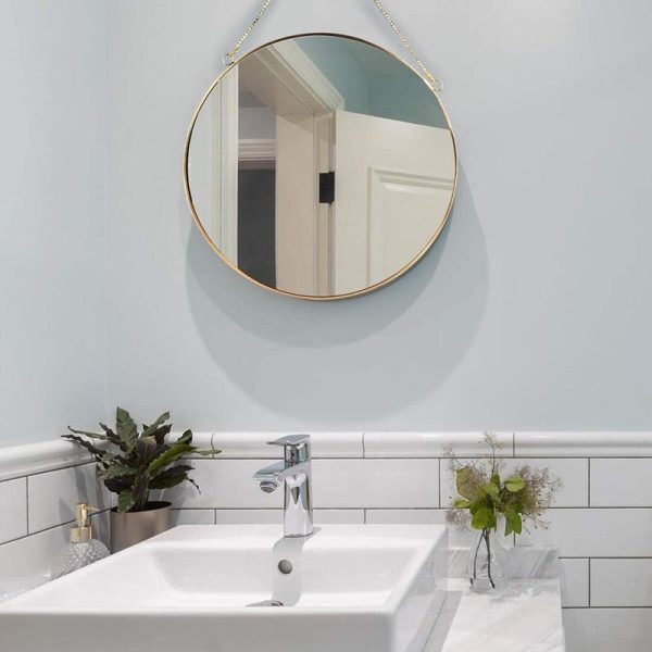 Round Hanging Mirror