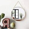 Round Hanging Mirror