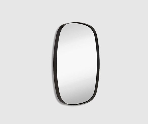 Irregular Metal Frame Mirror