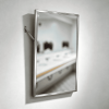ADA adjustable tilt mirror Brushed Stainless Steel Adjustable Tilt Mirror