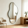 Asymmetrical Wall Mirror Asymmetrical Metal Wall Mirror