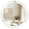Bathroom Wall Mirror Round Metal Framed Bathroom Mirror
