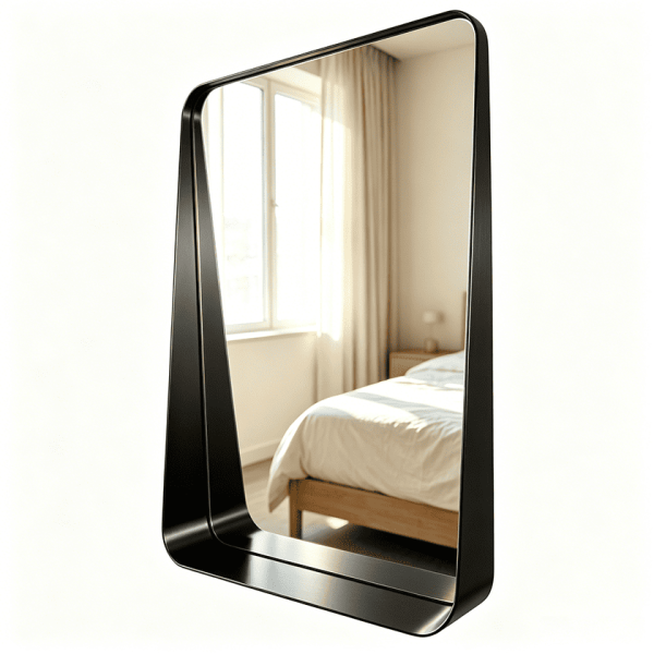 Bathroom Mirror with Shelf