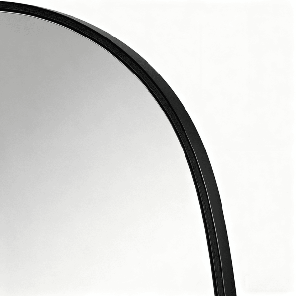Black Cloud Mirror Frame Cloud Shaped Metal Wall Mirror