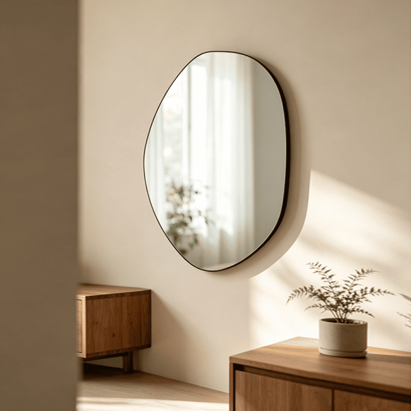 Organic Irregular Bathroom Mirror