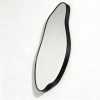 Black Freeform Wall Mirror Organic Freeform Metal Wall Mirror