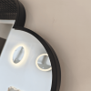 Black Quatrefoil Wall Mirror Frame Black Quatrefoil Wall Mirror