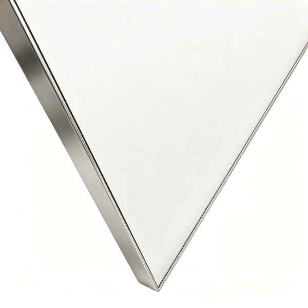 Slim Arched Bathroom Mirror