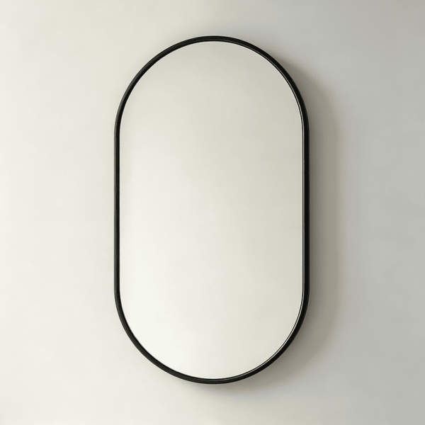 Capsule Metal Frame Mirror