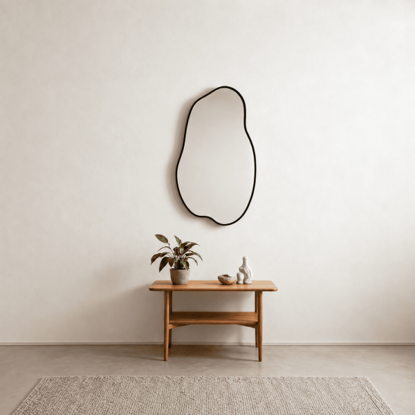 Freeform Wall Mirror Organic Freeform Metal Wall Mirror