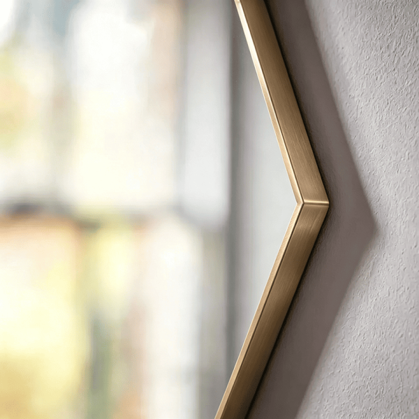 Modern Octagon Wall Mirror