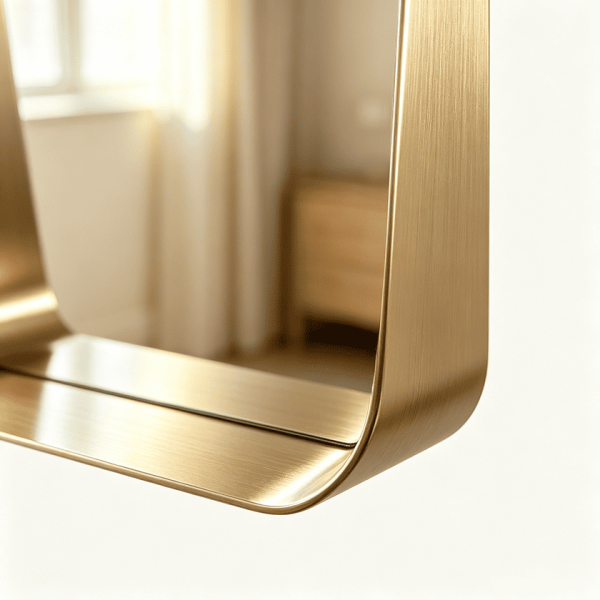 Bathroom Mirror with Shelf