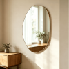Organic Irregular Bathroom Mirror