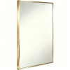 Gold Rectangular Mirror Classic Rectangular Metal Frame Mirror