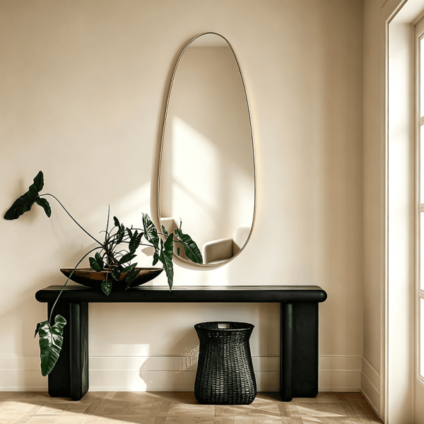 Gold Wall Mirror Organic Irregular Wall Mirror