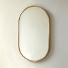 Capsule Metal Frame Mirror