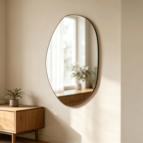Organic Irregular Bathroom Mirror