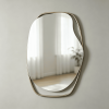 Asymmetrical Floating Frame Wall Mirror