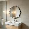 Modern Octagon Wall Mirror