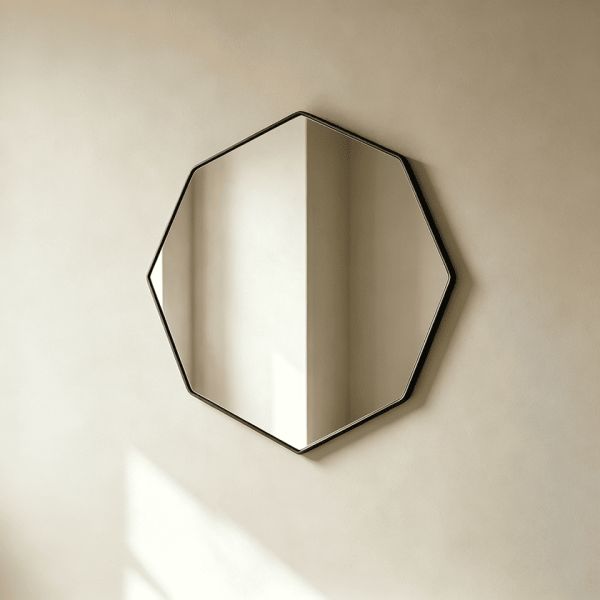Modern Octagon Wall Mirror