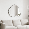 Organic Cloud Wall Mirror Cloud Shaped Metal Wall Mirror