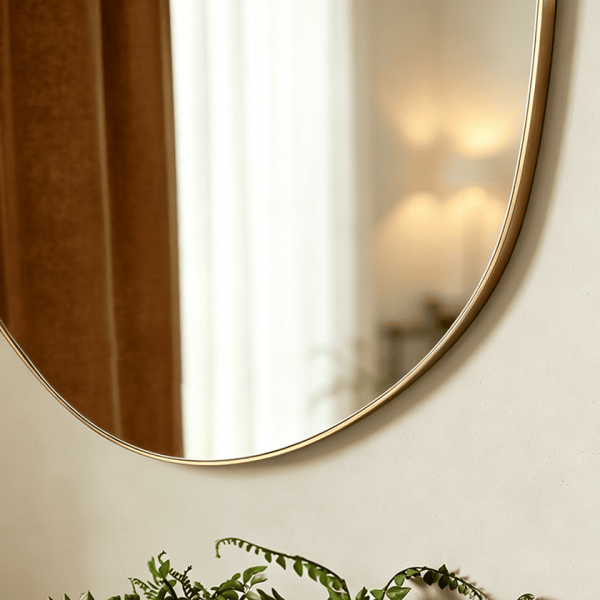 Organic Irregular Bathroom Mirror