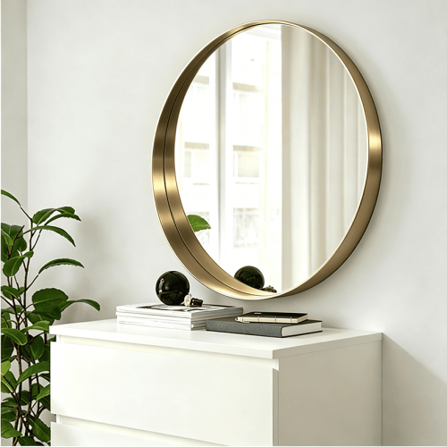 Round Bathroom Wall Mirror