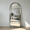 Silver Arched Full Length Mirror
