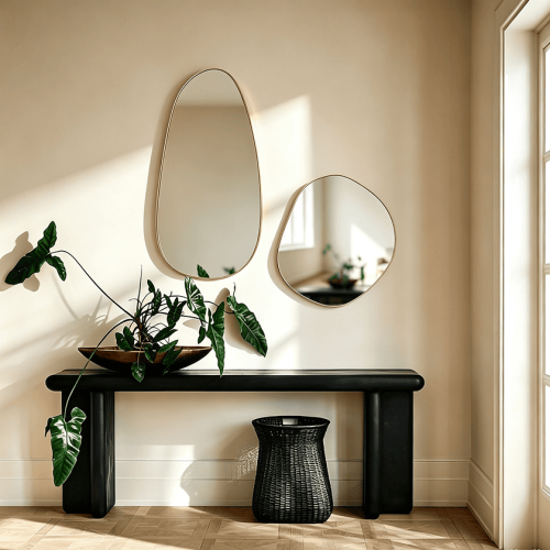 Wall Mirror Set Organic Irregular Wall Mirror
