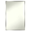 Wide Frame Mirror Classic Rectangular Metal Frame Mirror