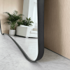 black hourglass mirror detail Hourglass Full Length Mirror