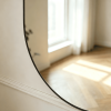 black oval full length mirror metal frame Oval Full Length Mirror