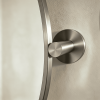 brushed stainless steel pivot mirror frame Round Adjustable Pivot Mirror
