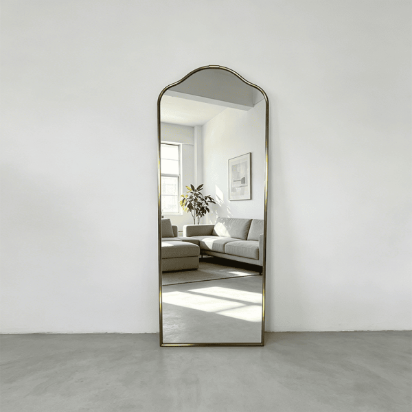 Scalloped Arch Full Length Mirror