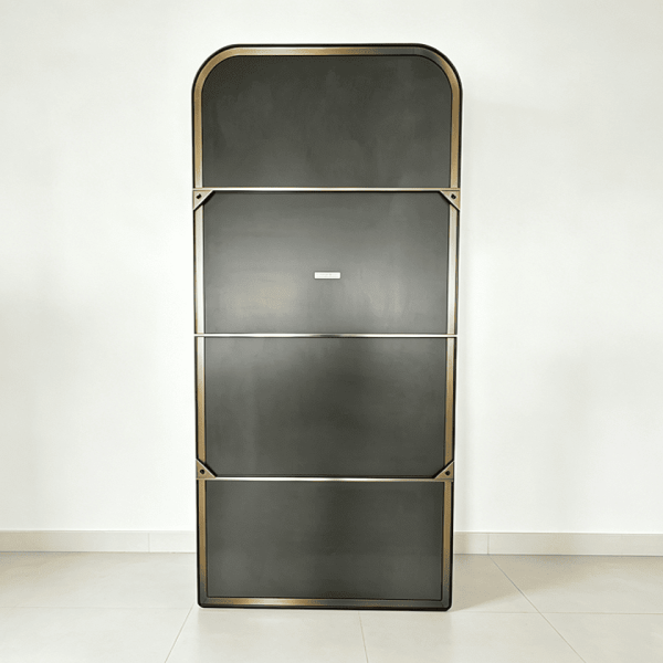 gold full length mirror backing Rounded Rectangle Full Length Mirror