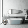 horizontal organic wall mirror Organic Pebble Wall Mirror