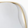 Asymmetrical Floating Frame Wall Mirror