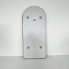 Silver Arched Full Length Mirror