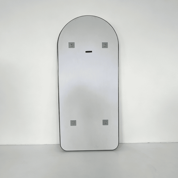 Silver Arched Full Length Mirror